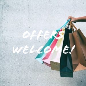 Will gladly accept reasonable offers and bundles!